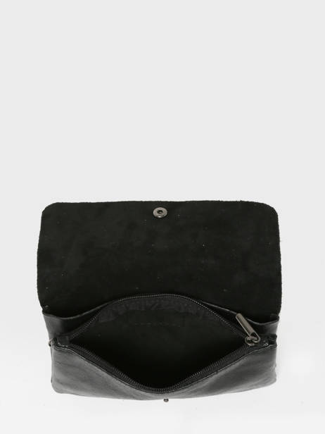 Sac Bandoulière Nine Cuir Milano Noir nine NI23067 vue secondaire 3