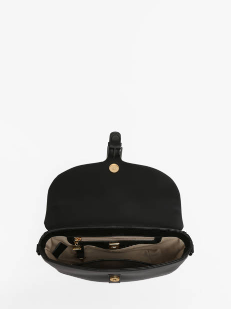 Sac BandouliÃ¨re M Oxer Cuir Etrier Noir oxer EOXE065M vue secondaire 3