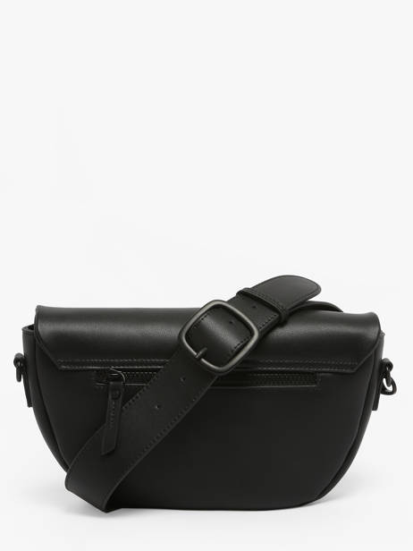 Sac BandouliÃ¨re M Oxer Cuir Etrier Noir oxer EOXE065M vue secondaire 4