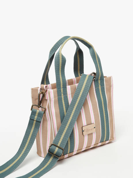 Sac BandouliÃ¨re Calamus Coton Woomen Beige calamus WCAL01 vue secondaire 2