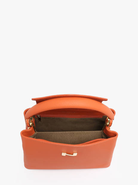 Sac Ã  Main Magnolia Cuir Nathan baume Orange eden 3 vue secondaire 3