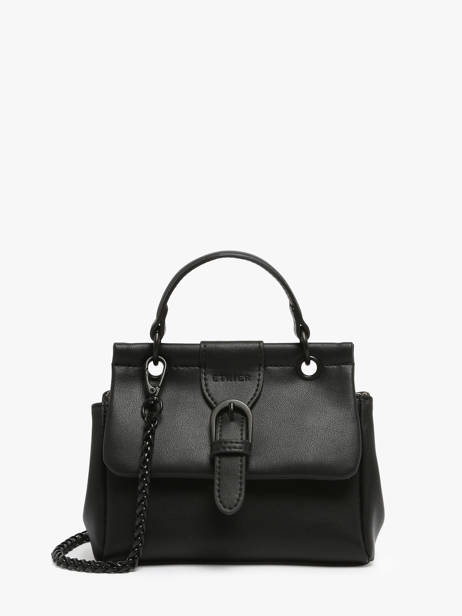 Sac BandouliÃ¨re Oxer Cuir Etrier Noir oxer EOXE001S