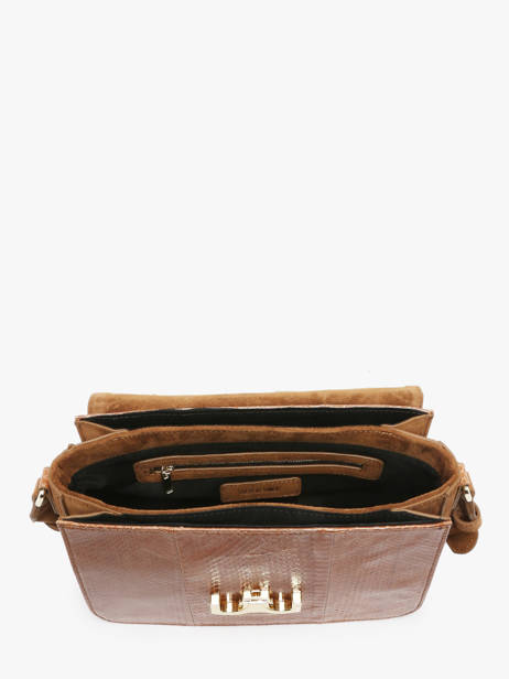 Sac BandouliÃ¨re Anna Cuir Great by sandie Beige anna SNA vue secondaire 3