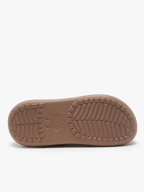 Mules Crush Clog Crocs Marron women 207521 vue secondaire 4