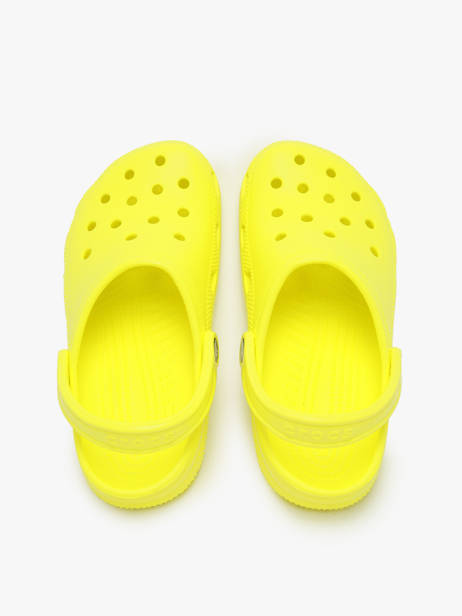Mules Classic Bone Crocs Jaune women 10001 vue secondaire 3