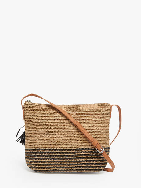 Sac BandouliÃ¨re L'atelier Du Crochet Raphia Le voyage en panier Beige l'atelier du crochet AM753 vue secondaire 4