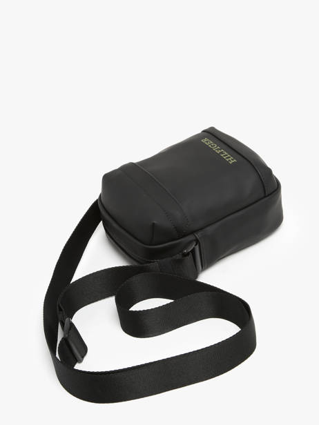 Sac BandouliÃ¨re Tommy hilfiger Noir th monotype AM12604 vue secondaire 2