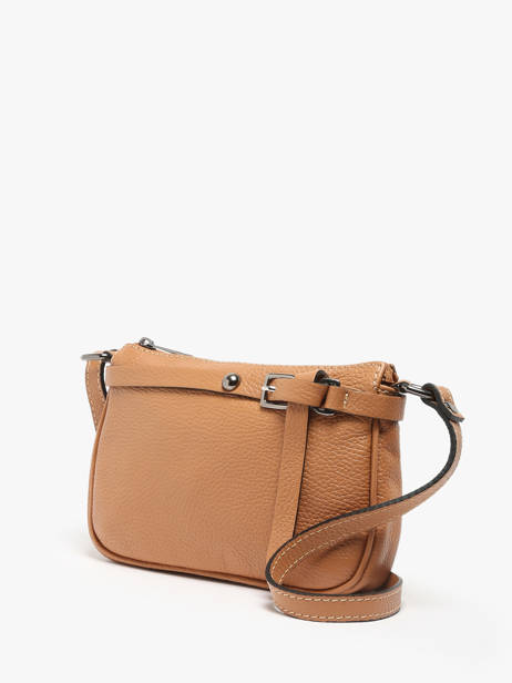 Sac Bandoulière Caviar Cuir Milano Marron caviar G1421N vue secondaire 2