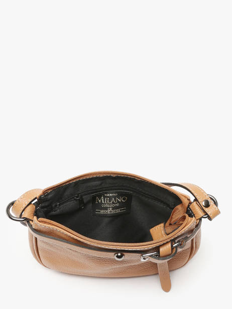 Sac Bandoulière Caviar Cuir Milano Marron caviar G1421N vue secondaire 3
