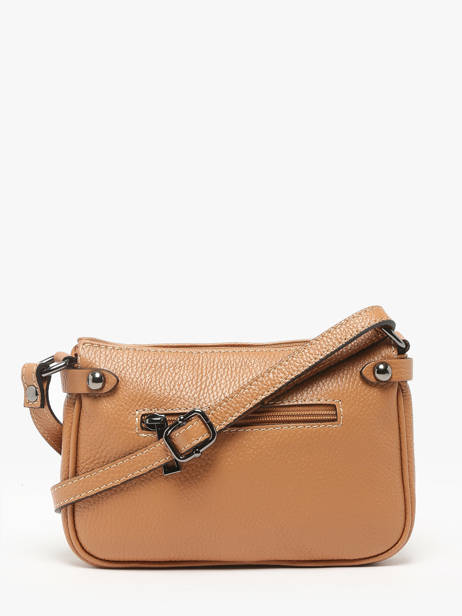 Sac Bandoulière Caviar Cuir Milano Marron caviar G1421N vue secondaire 4