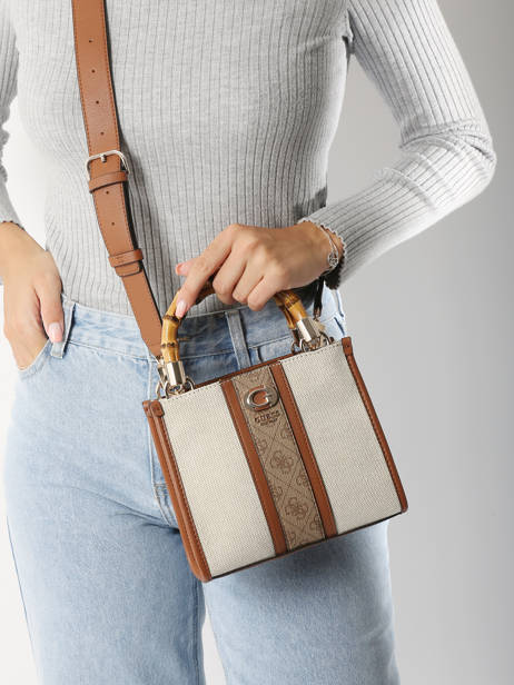 Sac BandouliÃ¨re Kerima Coton Guess Multicolore kerima AG933777 vue secondaire 1