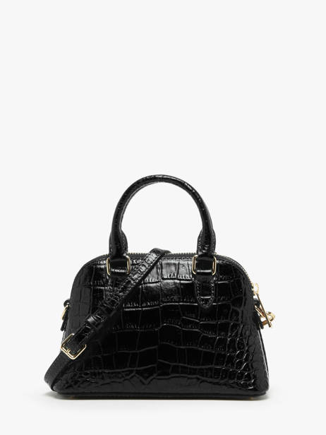 Sac BandouliÃ¨re Exo Cuir Lancaster Noir exo 104 vue secondaire 3