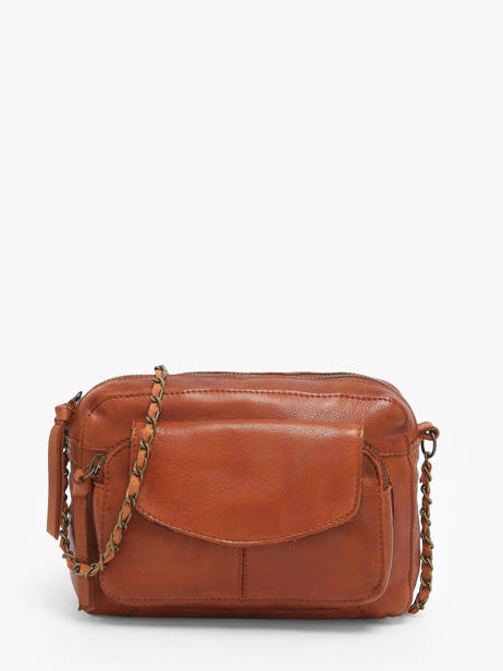 Sac Bandouliere Naina Cuir Pieces Marron naina 17063358