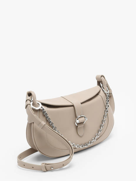 Sac BandouliÃ¨re Pia Cuir Le tanneur Beige pia TPIA1200 vue secondaire 2