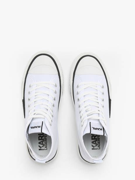 Sneakers Kampus Max Iii Twin Karl lagerfeld Blanc women KL60644T vue secondaire 4