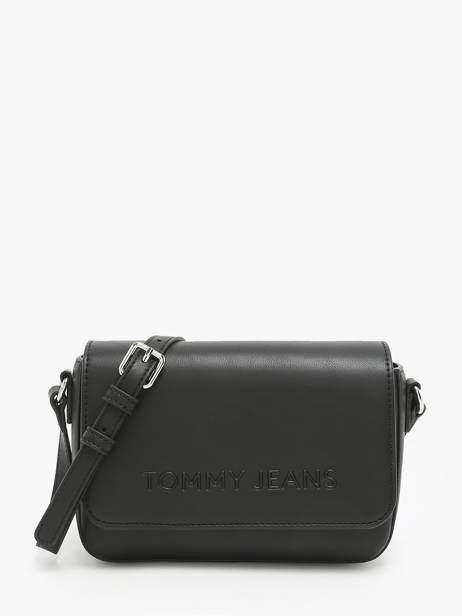 Sac BandouliÃ¨re Essentiel Polyurethane Tommy hilfiger Noir essentiel AW16808