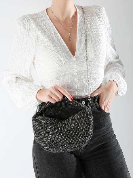 Evening Bag Miniprix Black strass GL37003 other view 1
