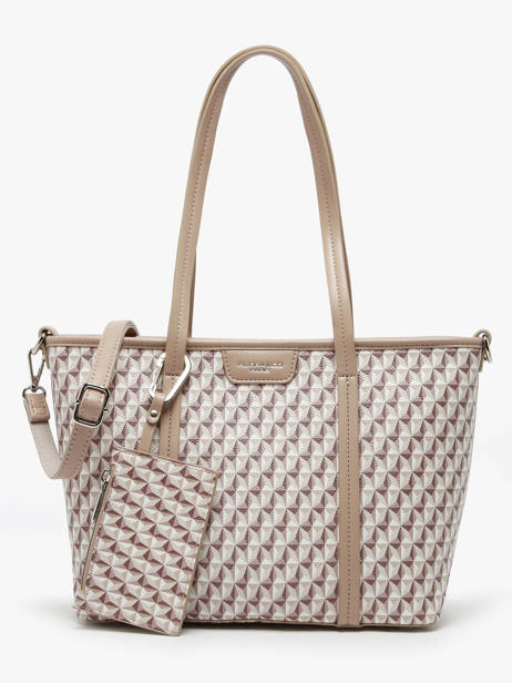Sac Porté épaule Paris Miniprix Beige paris F8545