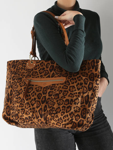Sac PortÃ© Ã©paule Lp Mila louise Marron lp 3029ALP1 vue secondaire 1