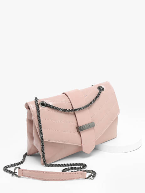Sac BandouliÃ¨re Jana Amour Cuir Etrier Rose jana amour EJAM002T vue secondaire 2
