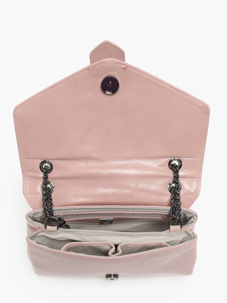 Sac BandouliÃ¨re Jana Amour Cuir Etrier Rose jana amour EJAM002T vue secondaire 3