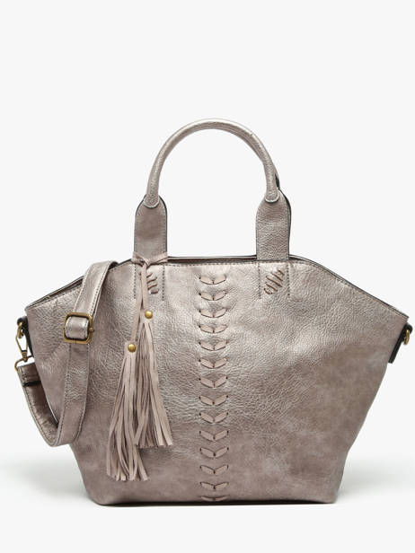 Sac PortÃ© Main Winter Pompon Miniprix Argent winter pompon 6061