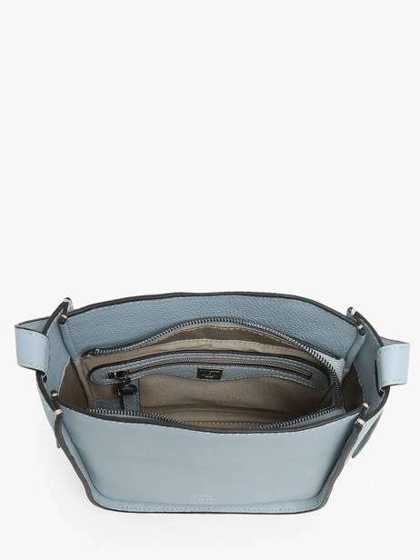 Sac Bandoulière S Foudre Cuir Etrier Bleu foudre EFOD087S vue secondaire 3