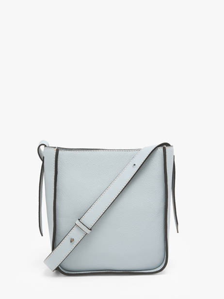 Sac Bandoulière S Foudre Cuir Etrier Bleu foudre EFOD087S vue secondaire 4
