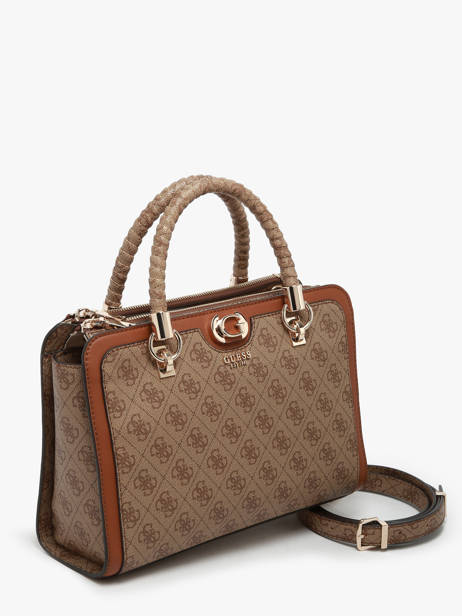 Sac PortÃ© Main Orlina Logo Guess Marron orlina logo SG954006 vue secondaire 2