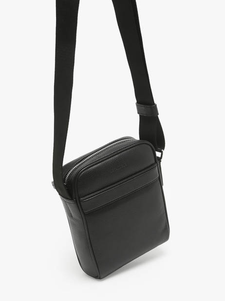 Sac BandouliÃ¨re Le tanneur Noir charles TCHA2200 vue secondaire 2