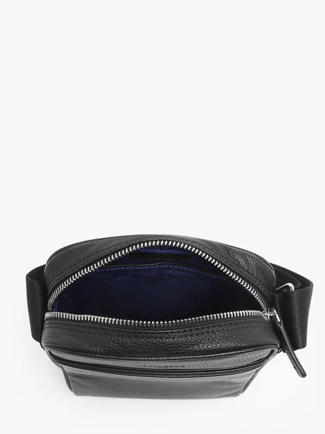 Sac BandouliÃ¨re Le tanneur Noir charles TCHA2200 vue secondaire 3