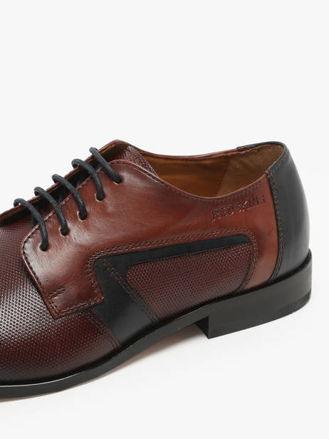 Chaussures Richelieu Beril 2 En Cuir Redskins Marron men BERIL2 vue secondaire 2