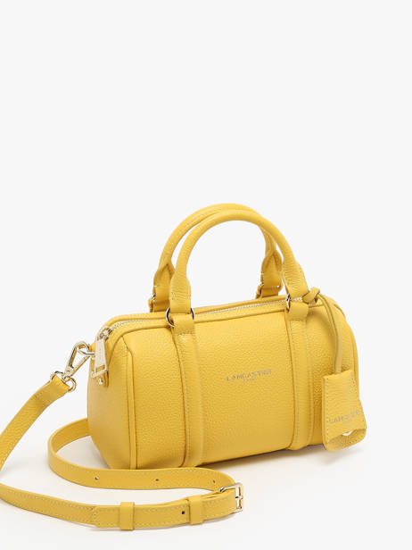 Sac BandouliÃ¨re Milano Ana Cuir Lancaster Jaune milano ana 101 vue secondaire 2