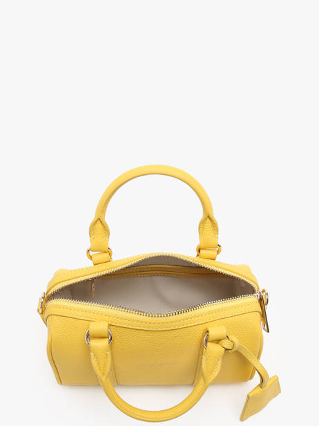 Sac BandouliÃ¨re Milano Ana Cuir Lancaster Jaune milano ana 101 vue secondaire 3