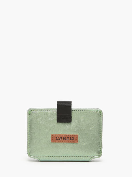Porte-cartes Cabaia Vert accessoire MINIWALL