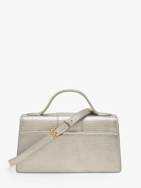Sac BandouliÃ¨re Exo Ily Cuir Lancaster Argent exo ily 13 vue secondaire 4