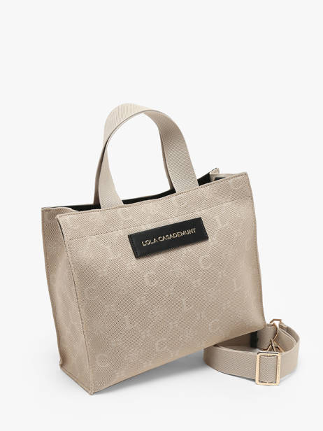Sac Porté Main Print Polyester Lola casademunt Beige print 11 vue secondaire 2