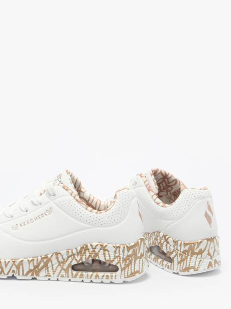 Sneakers Skechers Blanc women 155506 vue secondaire 3