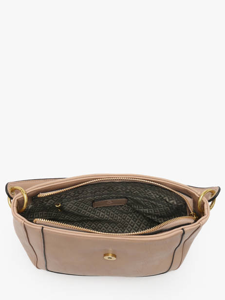 Sac Porté épaule Anneau Lulu castagnette Beige anneau YSABEL vue secondaire 2