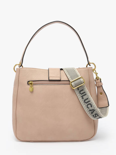 Sac Porté épaule Anneau Lulu castagnette Beige anneau YSABEL vue secondaire 3