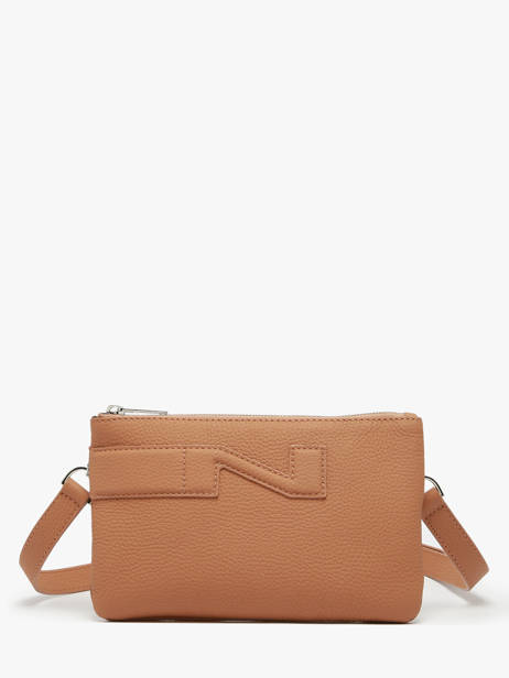 Sac Bandoulière Florence Cuir Nathan baume Marron n city 4
