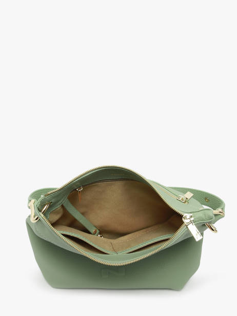 Sac BandouliÃ¨re Tiki Mini Cuir Nathan baume Vert victoria N1910586 vue secondaire 3