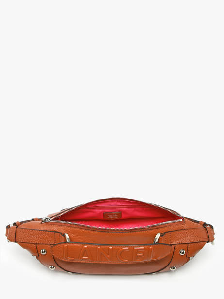 Sac Bandoulière Origami Cuir Lancel Marron origami A13379 vue secondaire 3