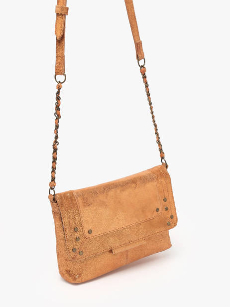 Sac BandouliÃ¨re Felizia Cuir Pieces Orange felizia 17116820 vue secondaire 2