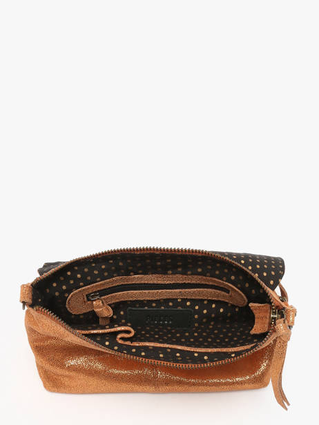 Sac BandouliÃ¨re Felizia Cuir Pieces Orange felizia 17116820 vue secondaire 3