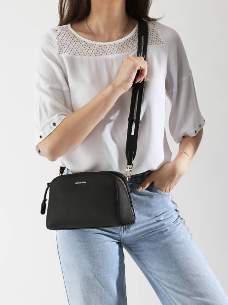 Sac BandouliÃ¨re Ashton Cuir Michael kors Noir ashton S5G9QC5L vue secondaire 1