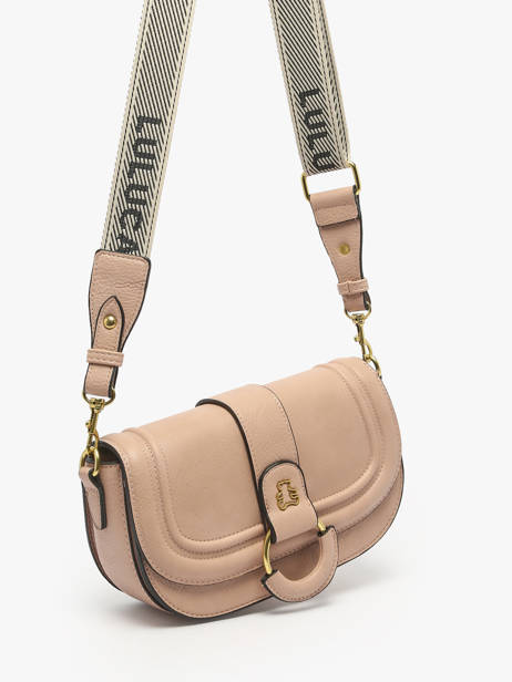 Sac Bandoulière Anneau Lulu castagnette Beige anneau YSABELLA vue secondaire 2
