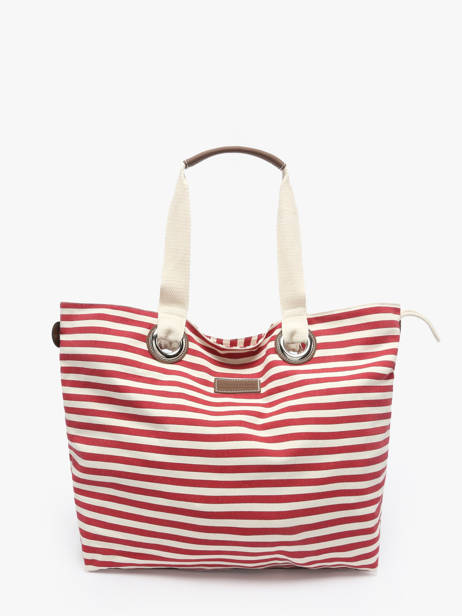 Cabas Mariniere Le voyage en panier Rouge mariniere HC308