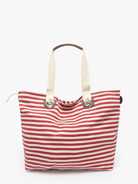 Cabas Mariniere Le voyage en panier Rouge mariniere HC308 vue secondaire 4
