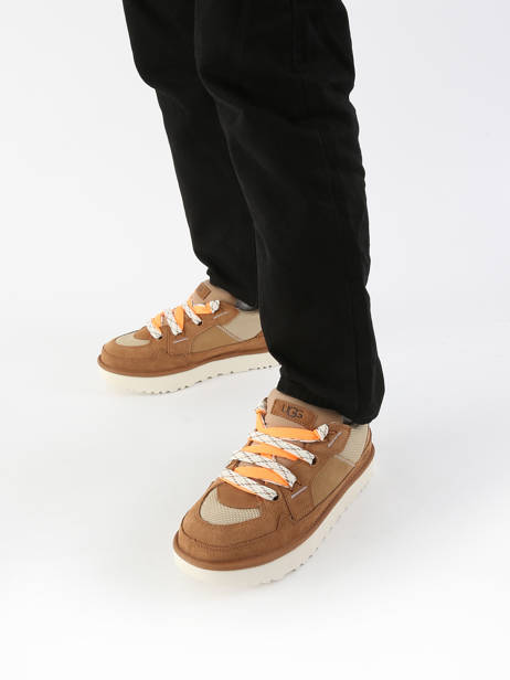Sneakers En Cuir Ugg Marron men 1169493 vue secondaire 1